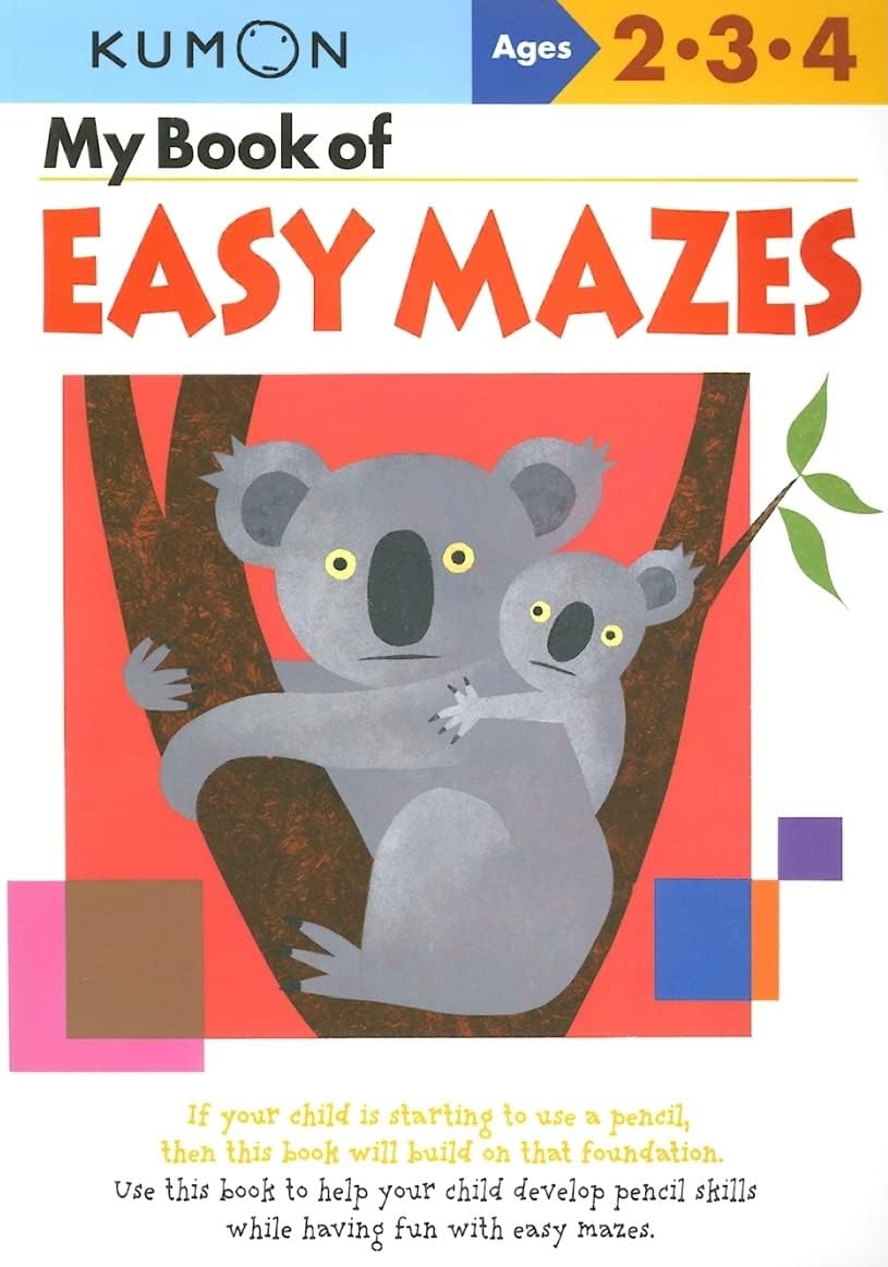 Kumon My Book of Easy Mazes Ages 2-4 (Kumon Workbooks) by Kumon