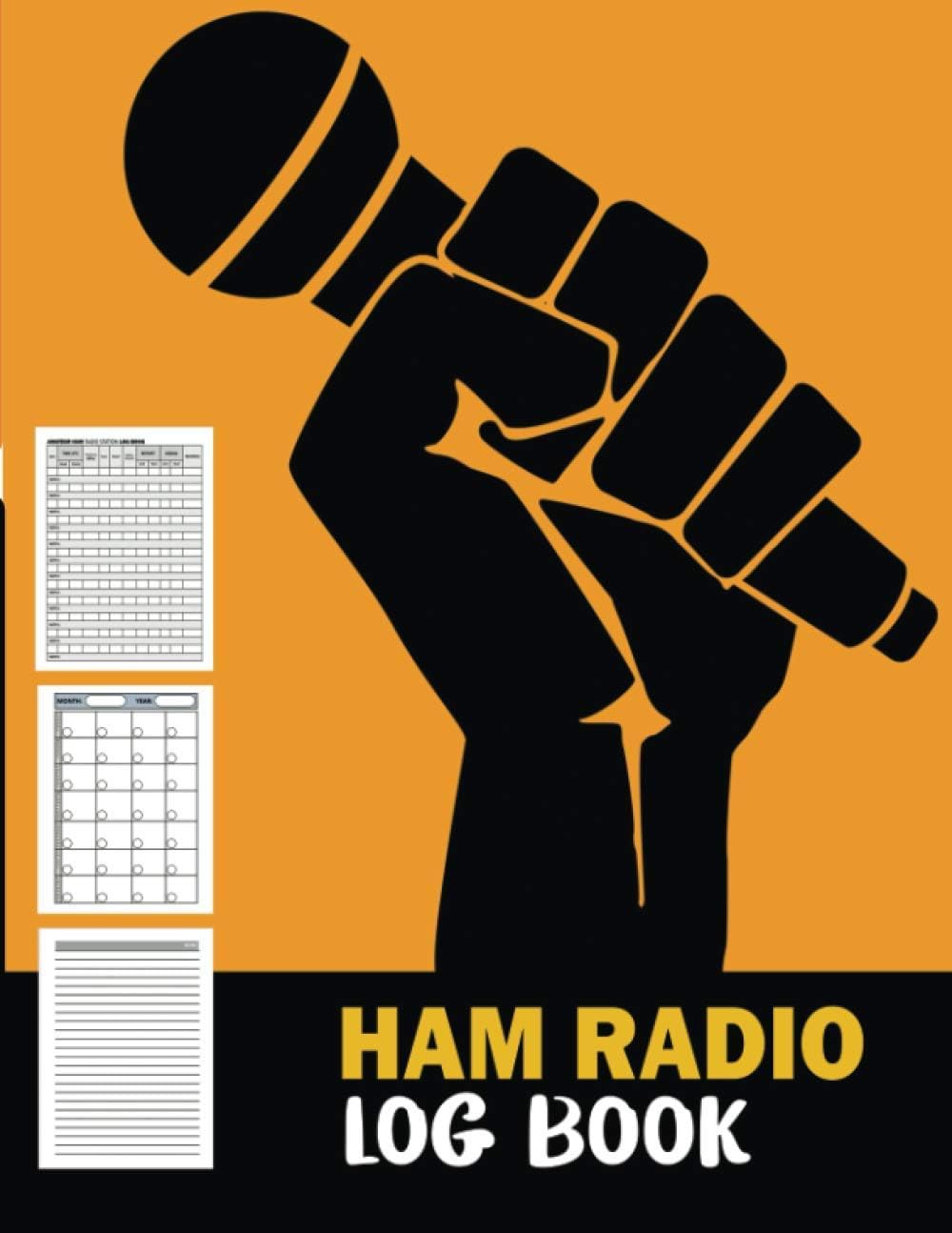 HAM Radio Log Book: Detailed Amateur Radio Logbook For Operators to Record Radio Frequency and Communication Details. Radio-wave Frequency & Power ... Chart, Datachart and Antenna Analyzer by Susie Olsen