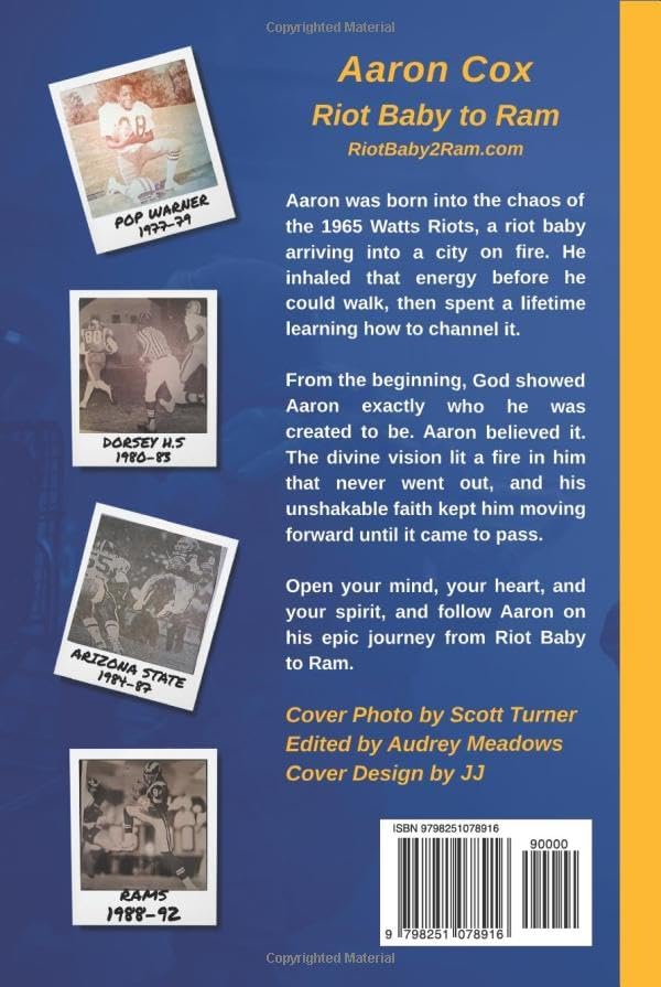 Aaron Cox: Riot Baby to Ram by Cox and Hart