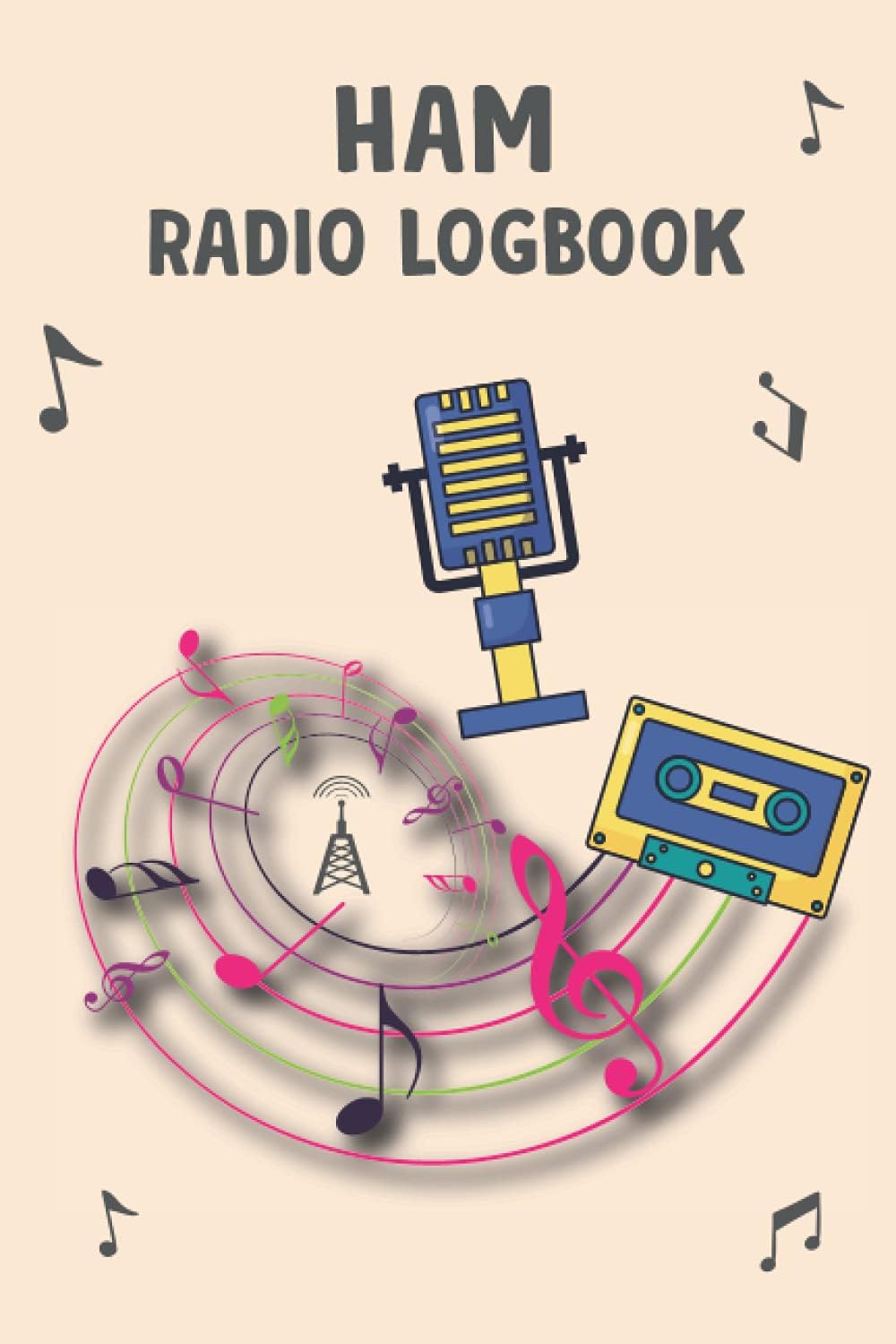Ham Radio Log book: Notebook for Amateur Ham Radio Station - Journal to Keep Track Record Communications Contacts and Details - Ham Radio Activity Tracker Journal by Khorseda Press Publication