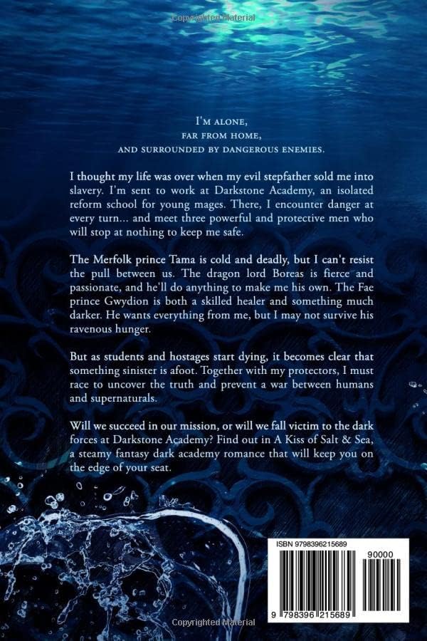 A Kiss of Salt & Sea (Darkstone Academy) by Bliss Devlin