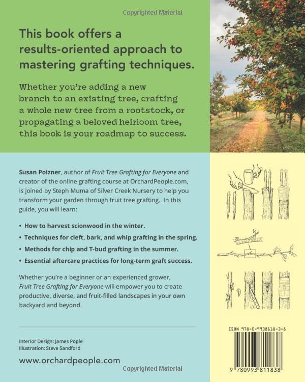 Fruit Tree Grafting for Everyone: A DIY Guide to Creating Your Own Fruit Trees (The Complete Fruit Tree Grower’s Collection) by Susan Poizner