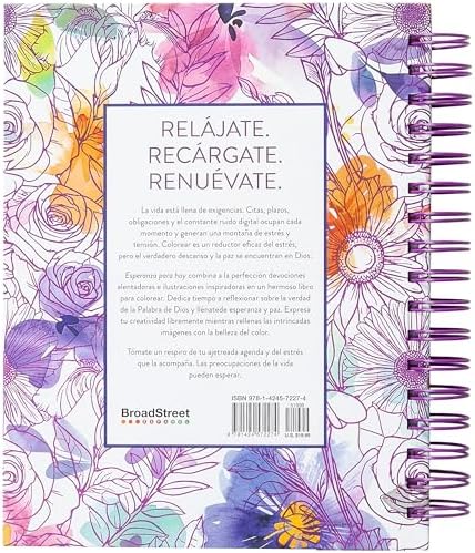 Esperanza para hoy: Devocionario y libro para colorear (Spanish Edition) by Majestic Expressions