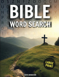 BIBLE WORD SEARCH FOR ADULT - LARGE PRINT (WITH SOLUTIONS): EASY TO READ - WORDSEARCH FOR SENIORS | CHRISTIAN PUZZLE BOOK | BRAIN GAMES NO GLASSES by Santa Bendición