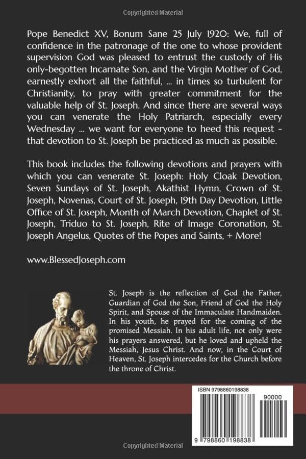 DEVOTION TO ST. JOSEPH: Prayers & Devotions to the Virgin Father of Christ by José Rodrigues