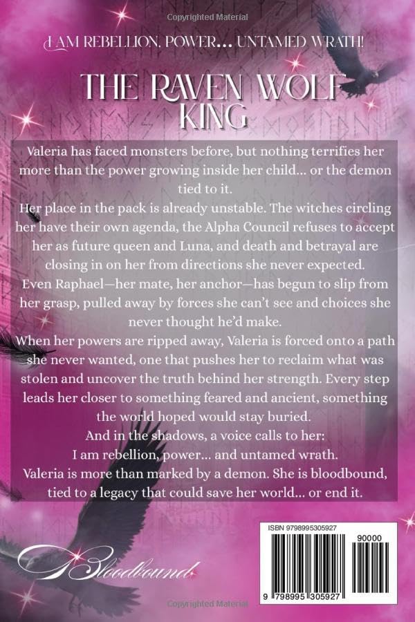 The Raven Wolf King: Bloodbound: Book 2 (The Raven Wolf King Series) by Norisha May