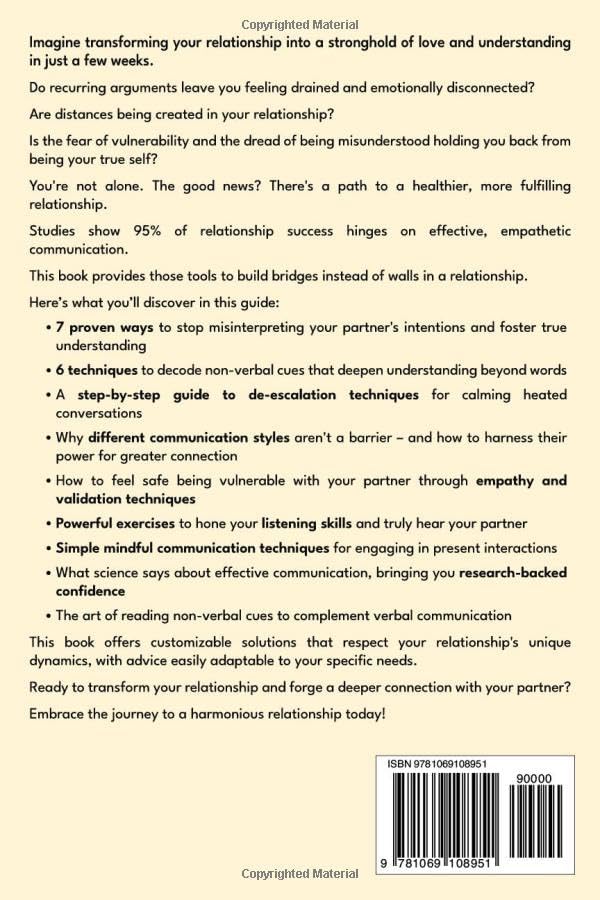 Communication Skills for Couples: Guide to Improve Communications, Resolve Conflict, Deepen Intimacy, Strengthen Marriage and Create a Healthy Relationship by GOLDEN HOUR PUBLICATIONS