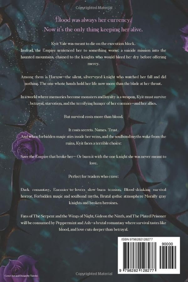 Peppermint and Ash: A dark romantasy of blood, betrayal, and broken bonds.: A brutal romantasy of monsters, memory, and forbidden power. (Song of the Broken) by Grace of Darkness