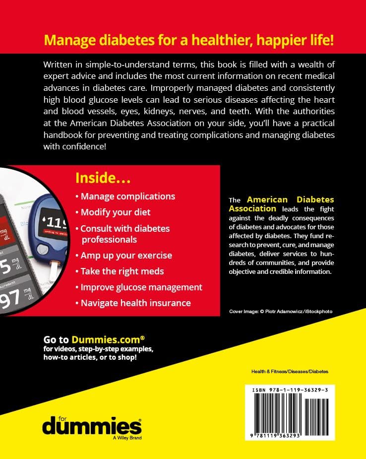 Managing Type 2 Diabetes For Dummies by American Diabetes Association