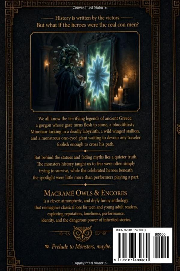 Macrame Owls and Encores: Prelude to Monsters, maybe. by Wilson H Bard