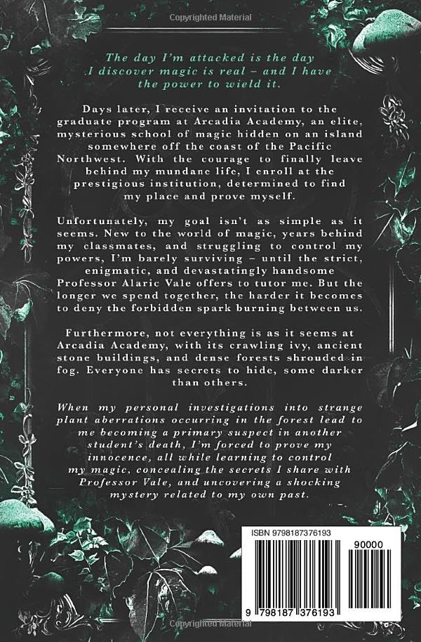 An Arcane Education: A Dark Academia Romantasy (Arcadia Academy) by Lyla Andrews