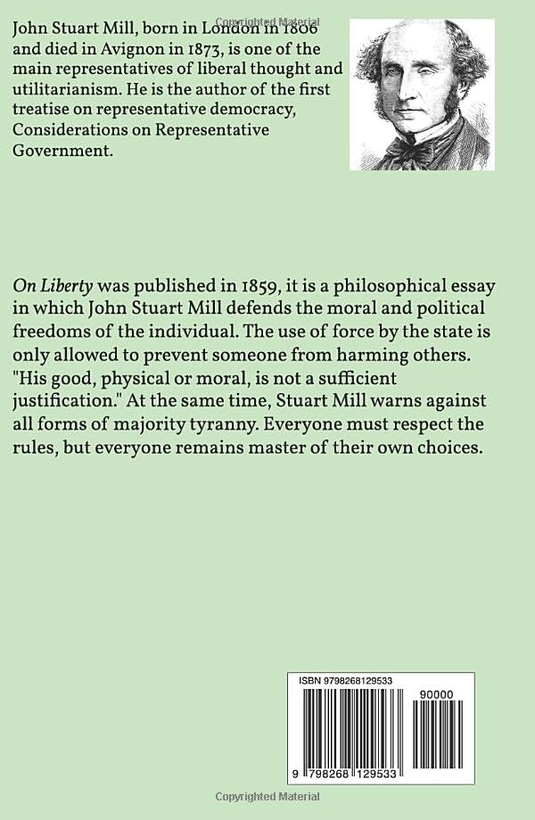 On Liberty: (Unabridged Edition) by John Stuart Mill