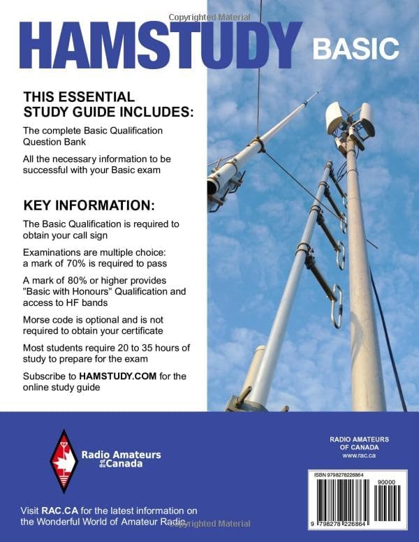 Hamstudy Basic 2026: Everything you need to know for your Canadian Amateur Radio Basic Qualification Exam by Dave Goodwin (VE3KG)