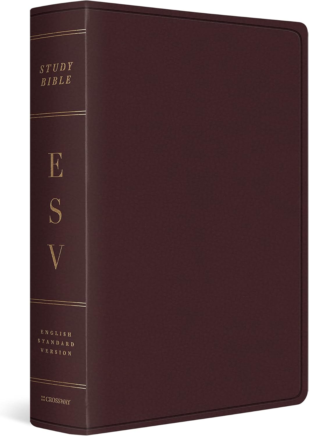 ESV Study Bible, Large Print (Bonded Leather, Burgundy): Holy Bible, English Standard Version by ESV Bibles