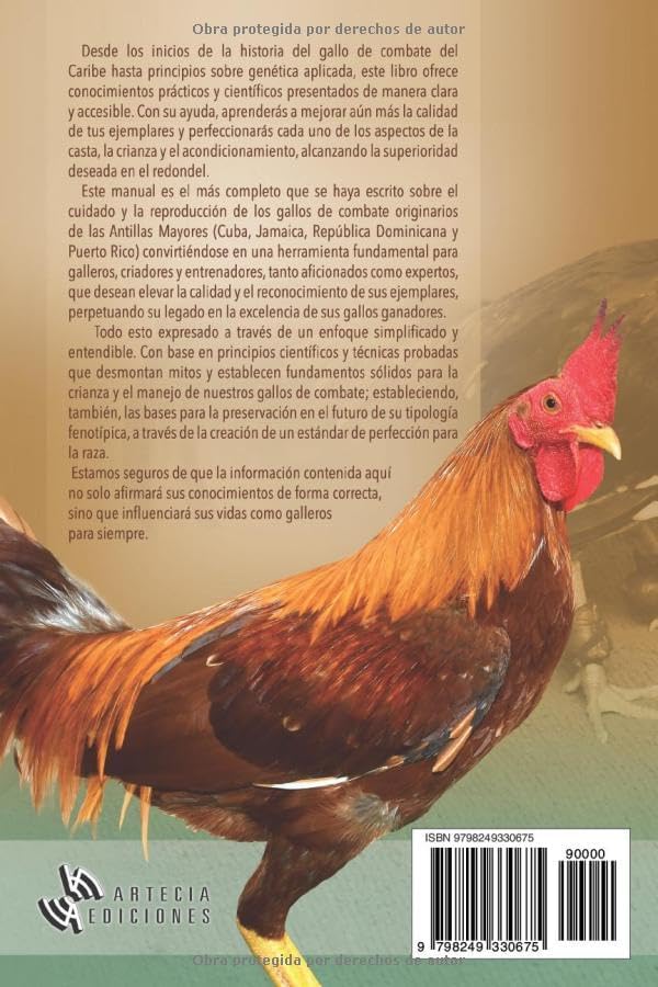 El Gallo de Combate Criollo Caribeño: Manual para la Casta, Crianza y manejo (Spanish Edition) by Dr. Francisco Antonio Liriano- Espinal