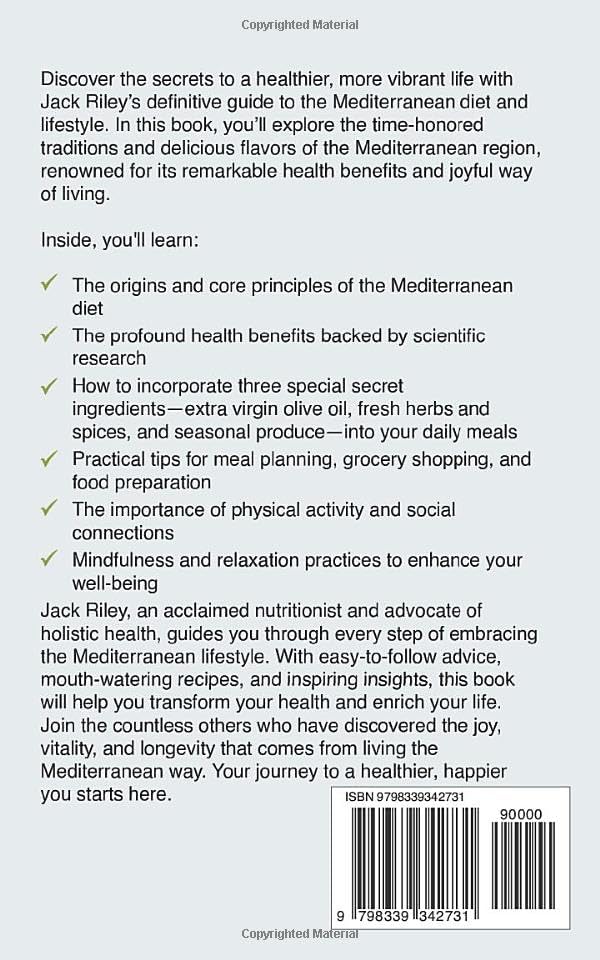 MEDITERRANEAN DIET by JACK RILEY