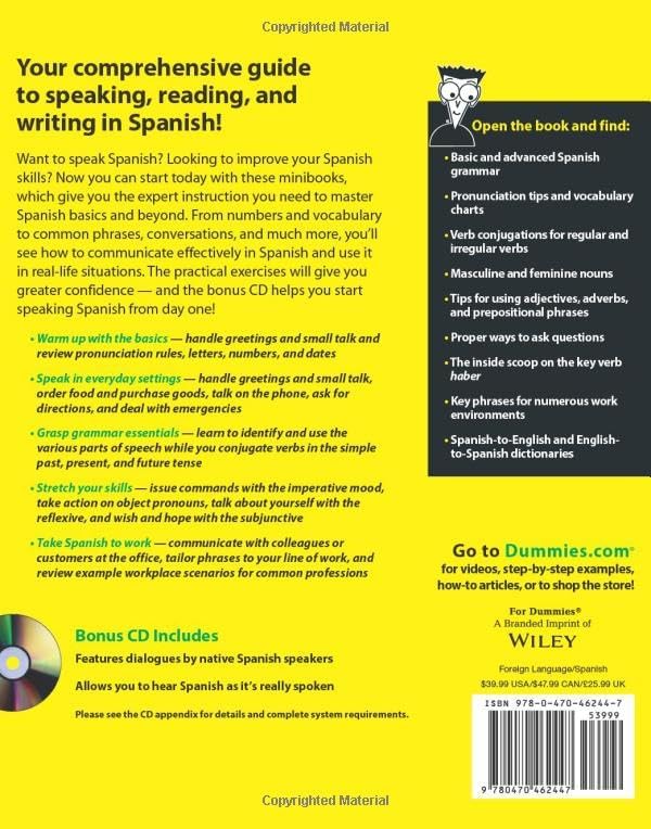 Spanish All-in-One For Dummies (For Dummies Series) by The Experts at Dummies