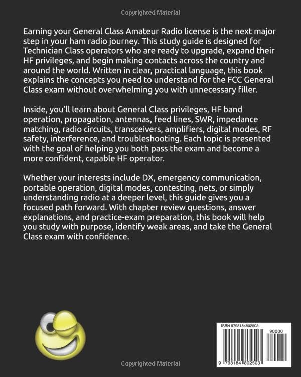 General Class Amateur Radio License Study Guide 2023-2027 by Gabriel Chavez