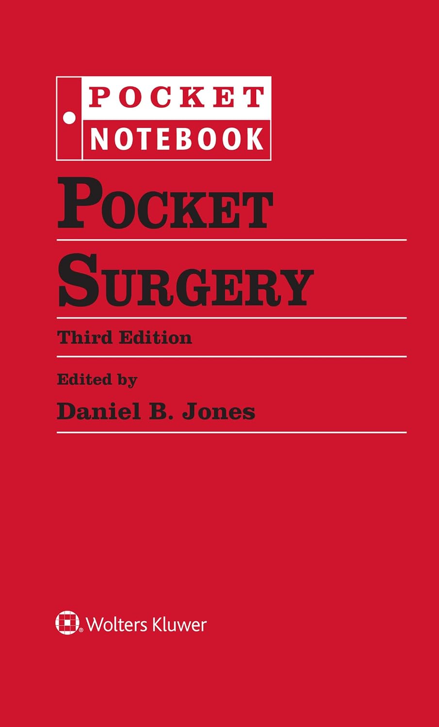 Pocket Surgery (Pocket Notebooks) by Daniel B. Jones MD