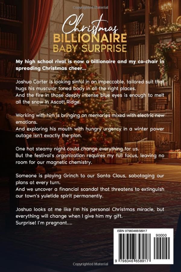 Christmas Billionaire Baby Surprise: An Enemies to Lovers Small Town Romance by Trystan Tate