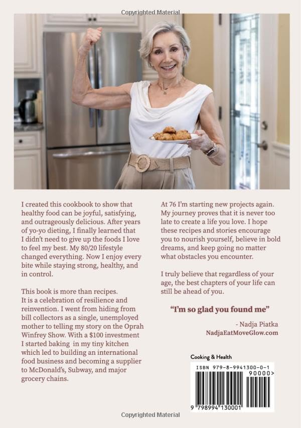 Nadja EAT MOVE GLOW: the cookbook by Nadja Piatka