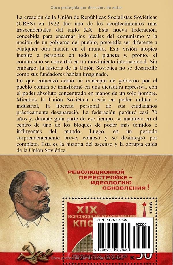 Unión Soviética: Una historia de principio a fin (Spanish Edition) by Hourly History
