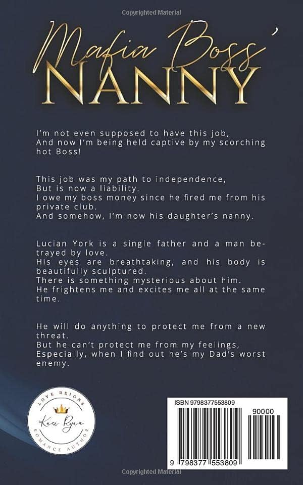 Mafia Boss' Nanny: An Enemies to Lovers Age Gap Romance by Kasi Ryan