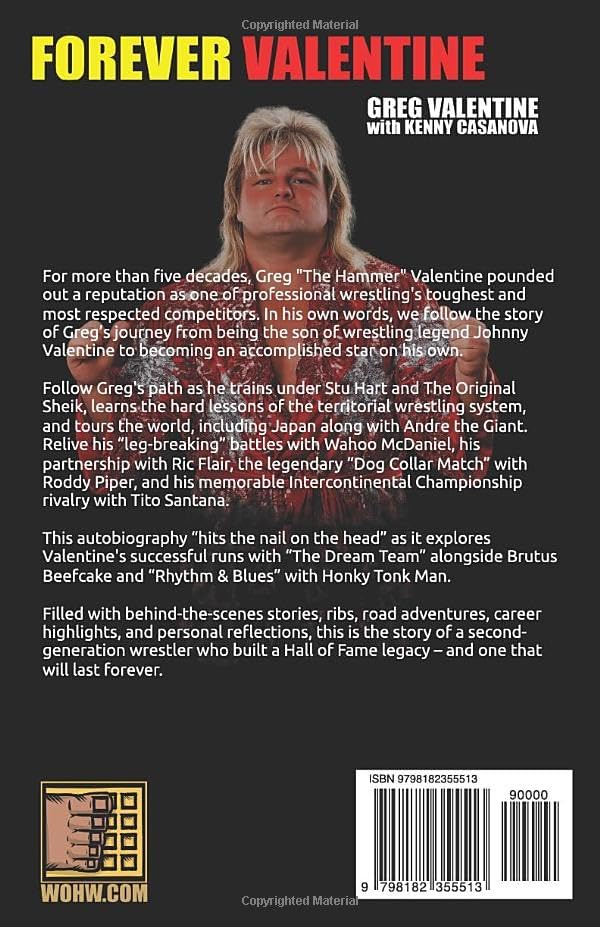 Greg "The Hammer"- Forever Valentine by Greg Valentine