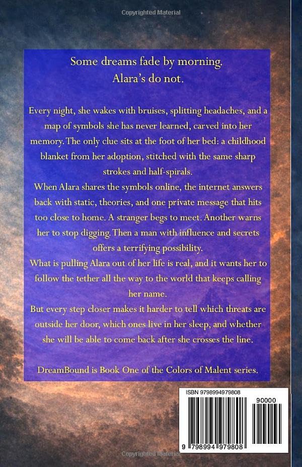 DreamBound: Book One (The Colors of Malent) by Tim Adams