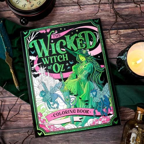 The Wicked Witch of Oz Coloring Book by Editors of Thunder Bay Press