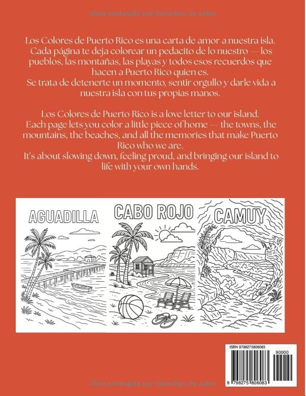 Los Colores de mi Isla, Puerto Rico (Spanish Edition) by Ashley Padilla