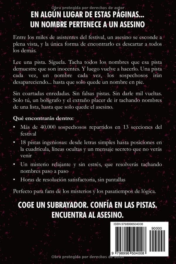 Busca al Asesino: Pasatiempos de Misterio Para Resolver Sin Prisas y Desconectar de las Pantallas (Spanish Edition) by Niels Varden