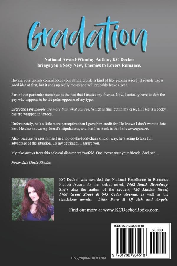 Gradation: an enemies to lovers, steamy romance by KC Decker