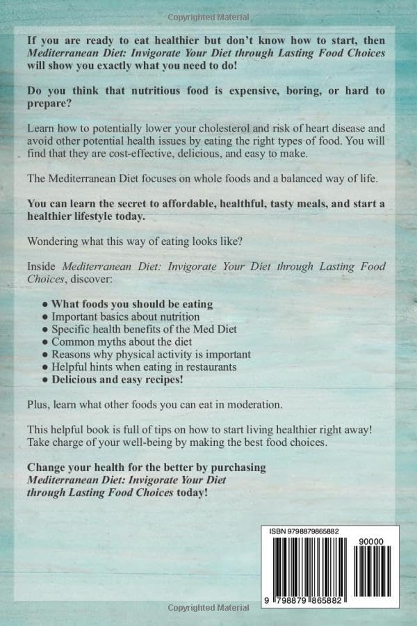 Mediterranean Diet: A Beginner's Guide to a Healthy Lifestyle by KMR Books