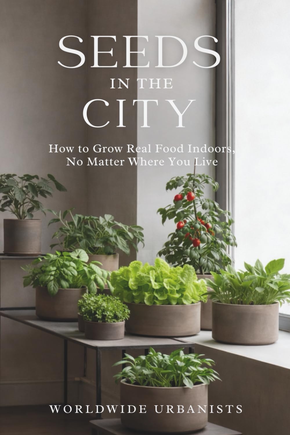 SEEDS IN THE CITY: How to Grow Real Food Indoors, No Matter Where You Live by WORLDWIDE URBANISTS