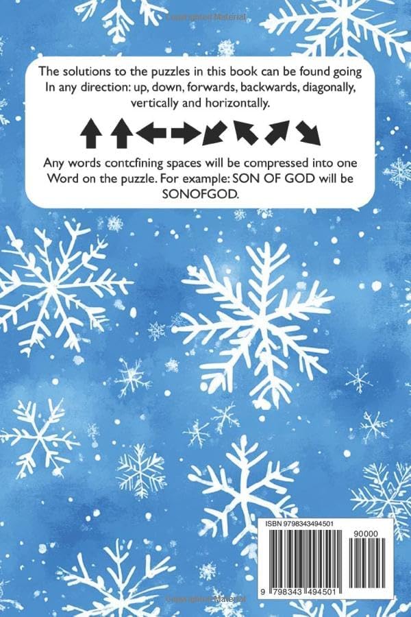 2100+ Word Search For Adults Large Print: A Fun & Relaxing Cozy Holiday Themed Word Find Puzzles Book For Seniors, 85 Winter & Christmas Word Searches With Solutions by Orion Puzzling