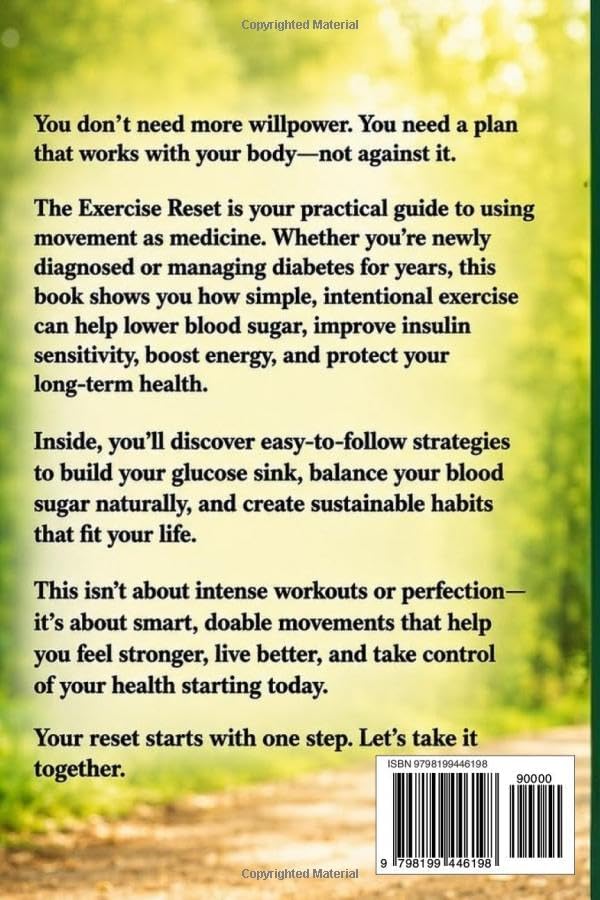 The Exercise Reset: Simple Movements to Lower Blood Sugar, Expand Your Glucose Sink, and Build Lasting Vitality by Tommy Starr