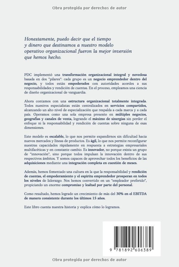 Todo Gerente un Emprendedor: Cómo PDC implementó la organización de negocio-dentro-de-un-negocio y los resultados extraordinarios (Spanish Edition) by Sergio Paiz