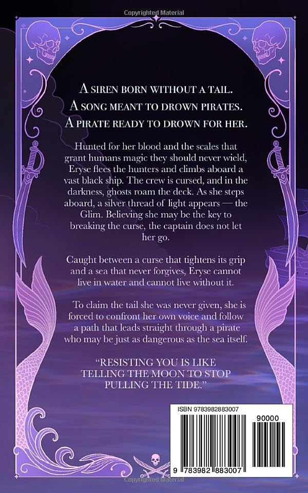 The Song of Salt and Shadow: A Slow-Burn Siren–Pirate Romantasy by Seren Rose