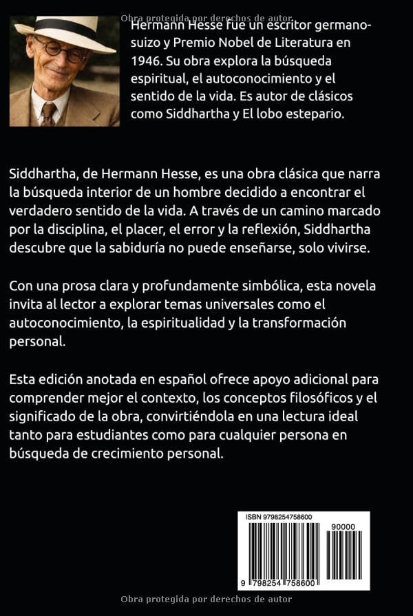 Siddhartha: Edición Anotada (Spanish Edition) by Hermann Hesse