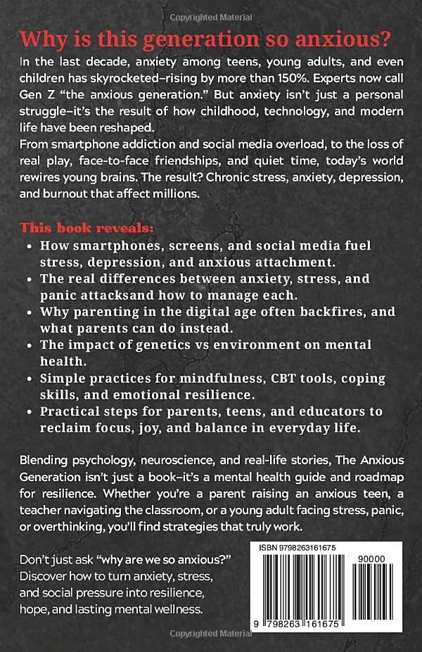 The anxious generation: How to Overcome Social Anxiety in the Digital Age by Jamal El jihad