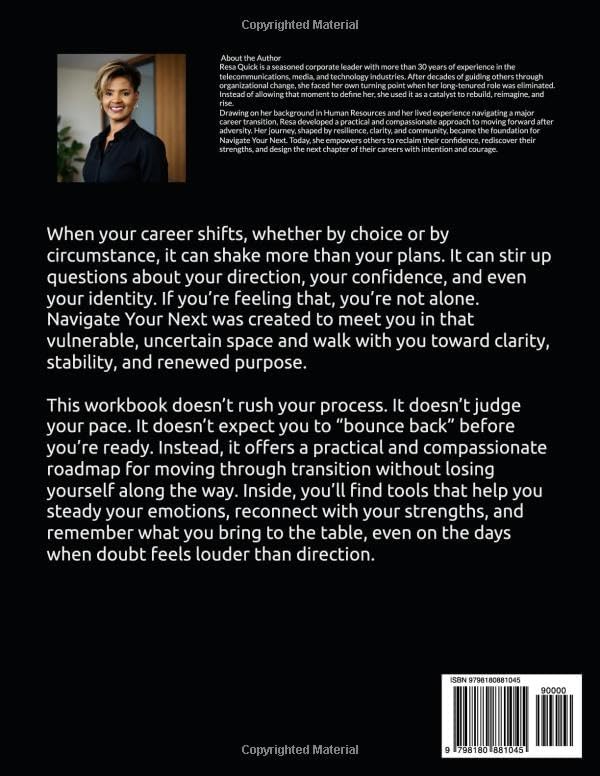 Navigate Your NEXT: A Workbook for Career Transition by Resa Quick
