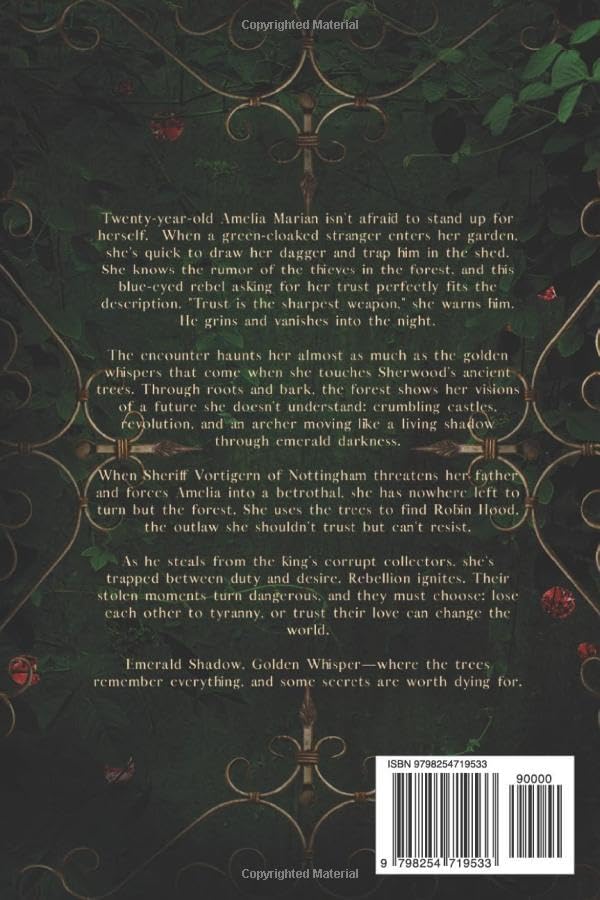 Emerald Shadow, Golden Whisper: A Robin Hood Romantasy by J.A. Bennett