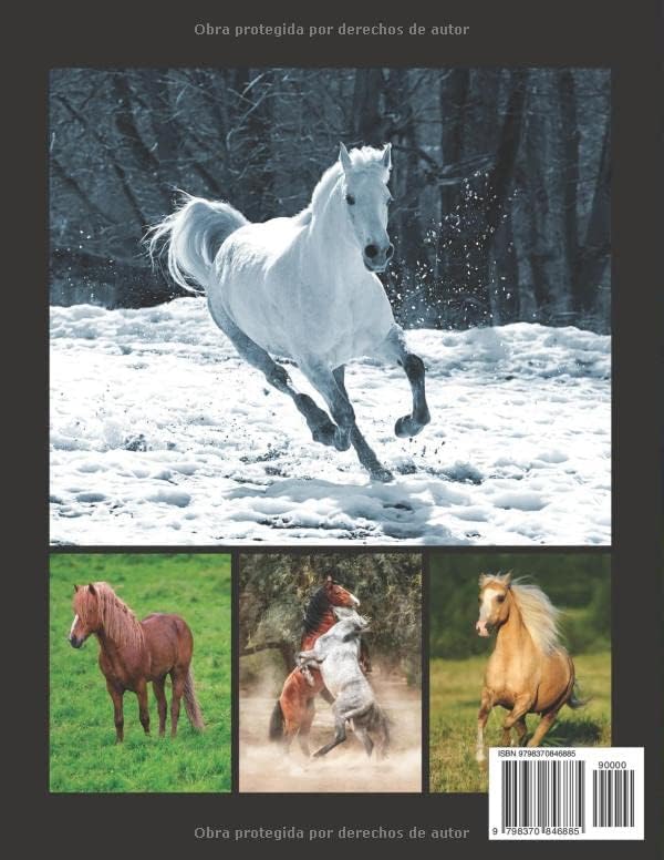 Caballos Más Increíbles: La Fotografía de Caballos Maravillosos para Niños, Demencia, Ancianos y Alzheimer, Amantes de los Caballos (Libro de imágenes). (Spanish Edition) by Lisa Publisher