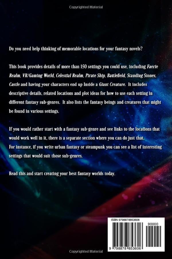 A-Z of Fantasy Settings (Writing Fantasy) by C. J. Solomon