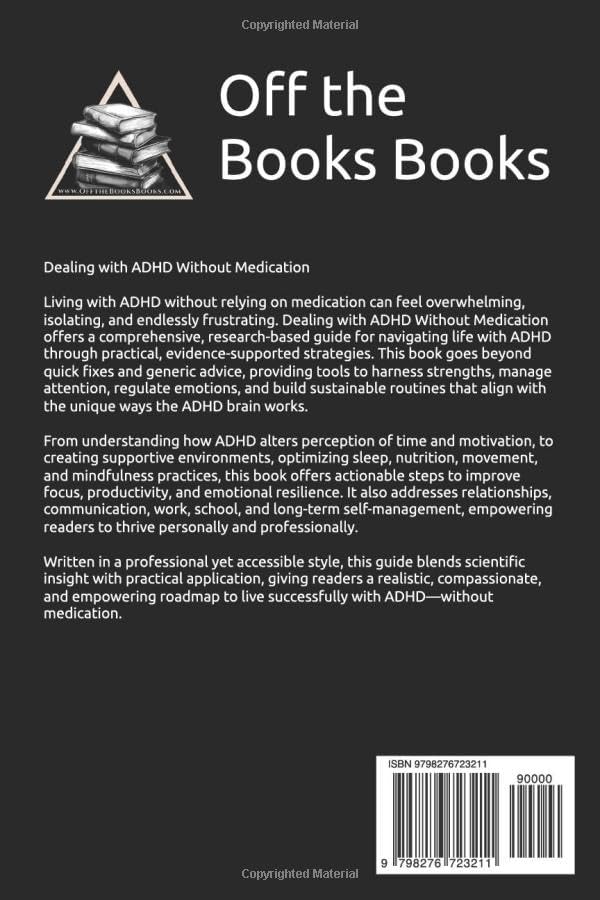 Dealing with ADHD Without Medication by Danny Baptiste
