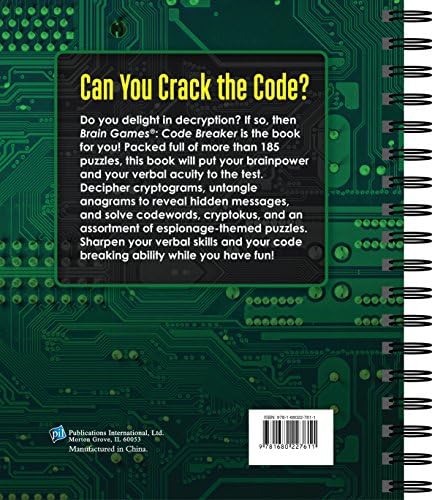 Brain Games - Code Breaker by Publications International Ltd.