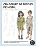 CUADERNO DE DISEÑO DE MODA - plantillas de figuras para moda infantil: 135 páginas de plantillas profesionales de SILUETas infantiles DE 12 MODELOS diferentes, de 3 a 12 años (Spanish Edition) by Studio Bye Bye
