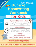 Cursive Handwriting Workbook For Kids: Cursive for beginners workbook. Cursive letter tracing book. Cursive writing practice book to learn writing in cursive (Beginning Cursive Handwriting Workbooks) by Sujatha Lalgudi