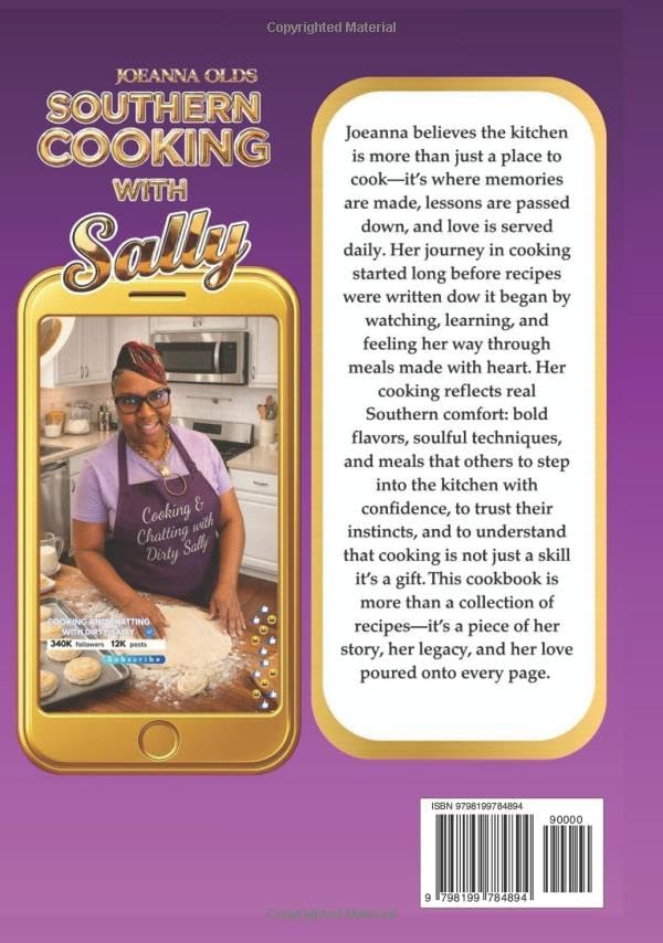 SOUTHERN COOKING WITH SALLY by JOEANNA OLDS